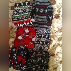 Holiday Christmas Leggings Lot